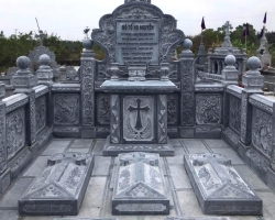 Mẫu khu Lăng mộ  Công Giáo phong thủy
