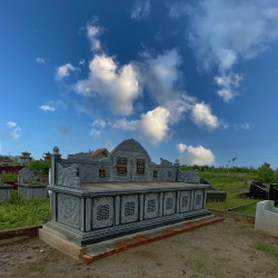 [2023] Mẫu mộ đá tập thể cho gia đình dòng họ chuẩn phong thủy | Mẫu mới 2023