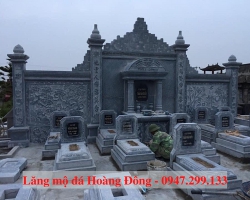 Mẫu Khu Lăng Mộ Đá Chuẩn Phong Thủy, Đẹp Nhấ - 018