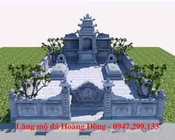 Báo Giá Khu Lăng Mộ Đá Chuẩn Phong Thủy, Đẹp Nhất 03