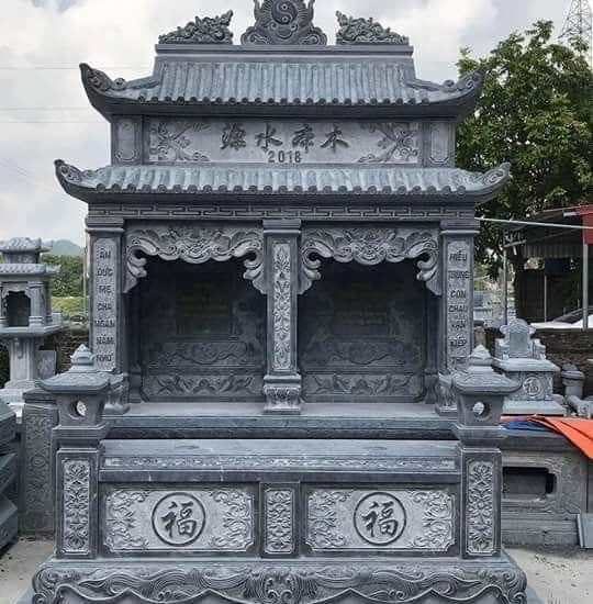 mộ đá đôi
