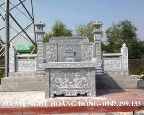 Mẫu bàn lễ đá cao cấp chuẩn phong thuỷ 