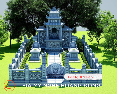 mẫu thiết kế khu lăng mộ đá đẹp