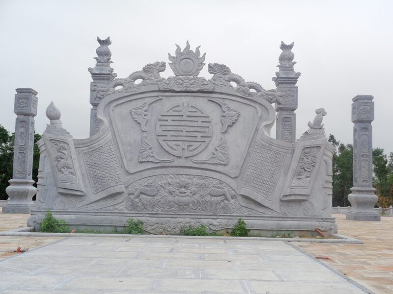 Hình ảnh cuốn thư đá không có cột số 2