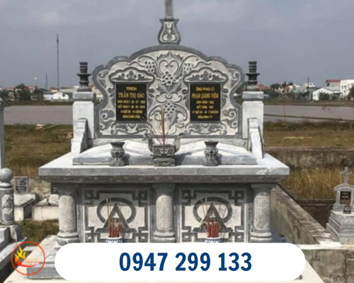 Mẫu mộ đôi đẹp 