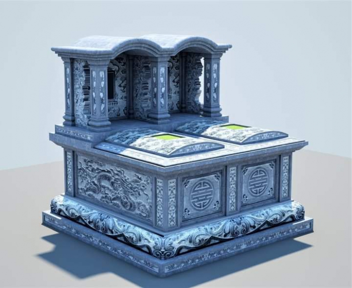 Bản vẽ thiết kế mộ mái vòm 