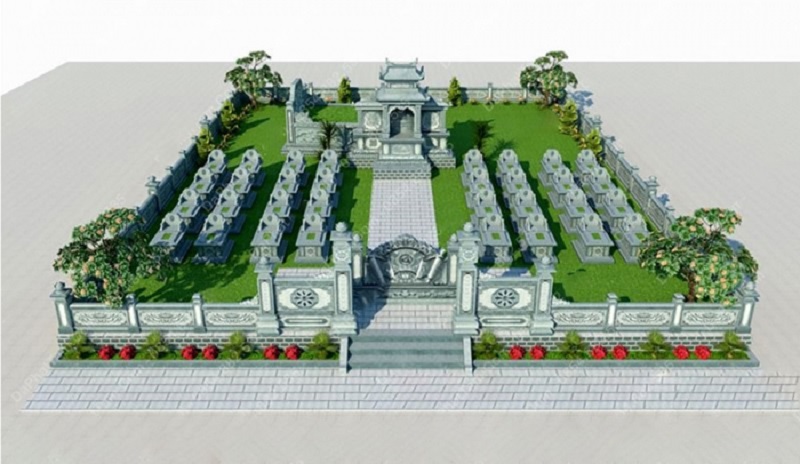 Lăng mộ đá Thanh Hóa với lợi thế là khai thác vật liệu đá trực tiếp ở địa phương 