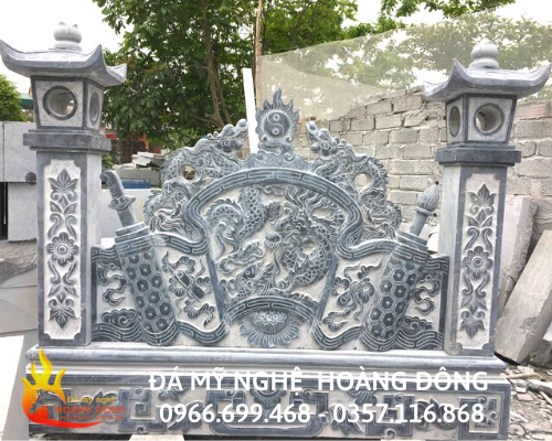 Cuốn thư đá ngăn chặn những luồng khí xấu xâm nhập vào không gian lăng mộ 